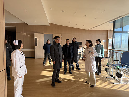 中国铁建探康养，医养同心谱华章——热烈欢迎中国铁建涿州区域公司领导莅临项目参观调研