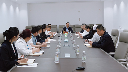 引领发展兴康养，笃行致远展宏图——热烈欢迎董事长莅临怀来区域公司视察指导