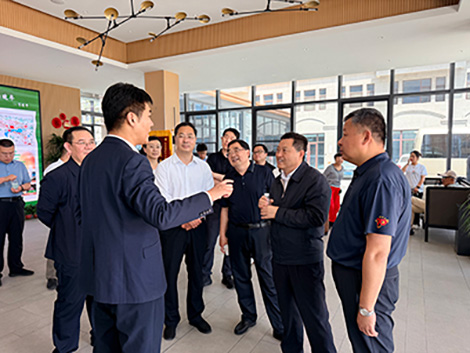 领导视察指方向，康养赋能谱新章——热烈欢迎北京市发改委、河北省发改委、张家口市发改委等领导一行莅临项目参观调研