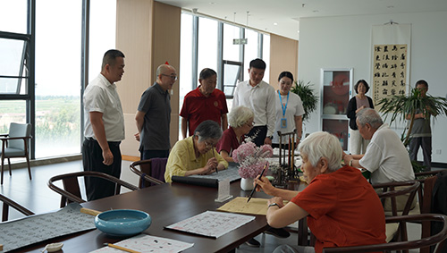 央企调研指方向，医养融合谱新篇——热烈欢迎中国健康养老集团董事长张斌莅临项目参观调研